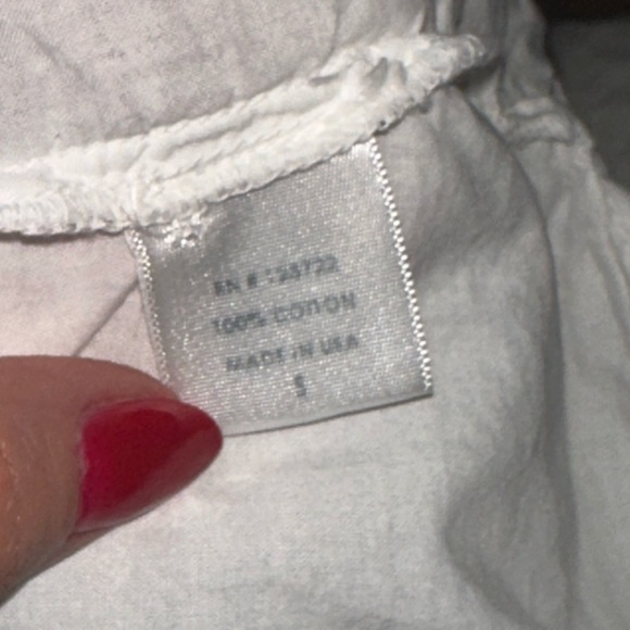 Xirena White Cotton Channing button down Shirt Size small - Picture 10 of 11